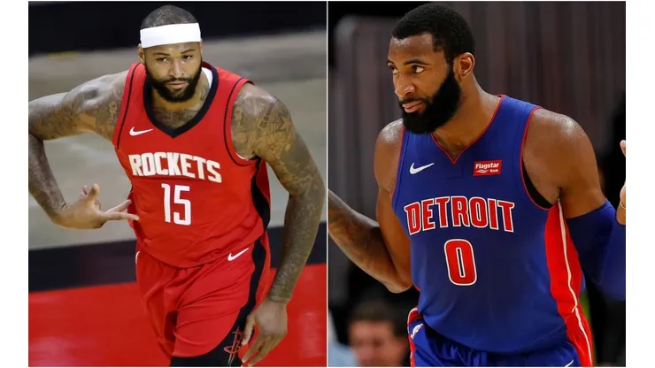 DeMarcus Cousins y Andre Drummond