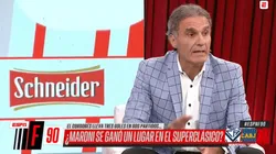 Oscar Ruggeri, sin pelos en la lengua.