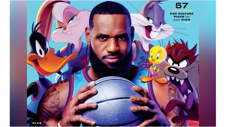 LeBron James en Space Jam 2: A New Legacy (Foto: @spacejammovie)