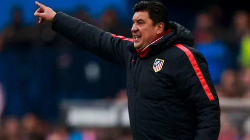 Germán Burgos en Atlético de Madrid.