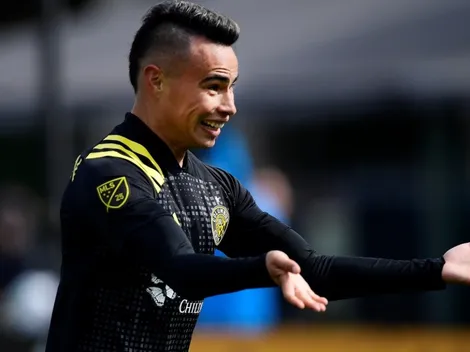 Está loco Lucas Zelarayán: volvió a entrenar en Columbus Crew con llamativo tatuaje