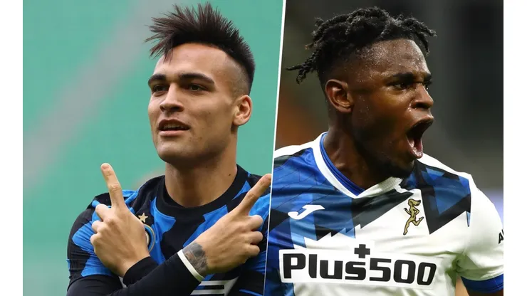 Lautaro Martínez y Duván Zapata, Serie A (Imagen: Getty)