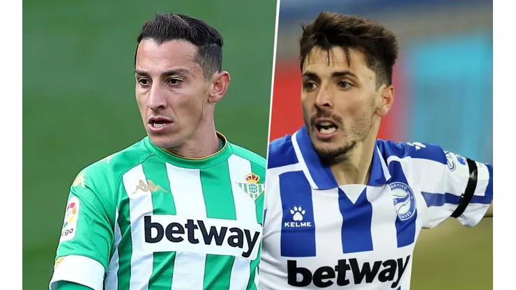 Andrés Guardado y Ximo Navarro, LaLiga (Imagen: Getty)