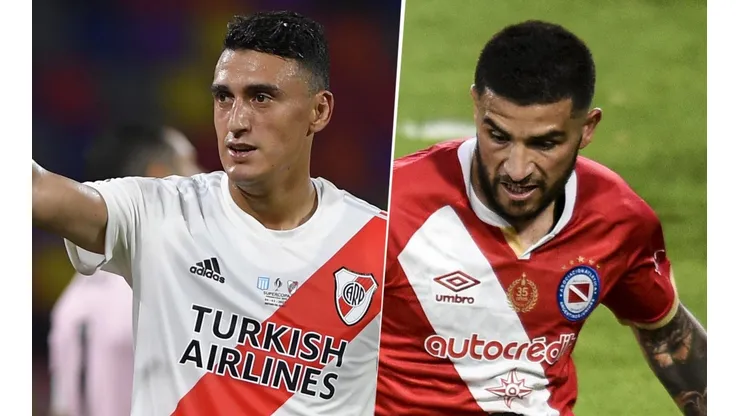 Matías Suárez y Elías Gomez, Copa de la Liga Profesional (Imagen: Getty)
