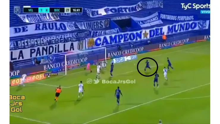 El gol de Carlos Tevez.