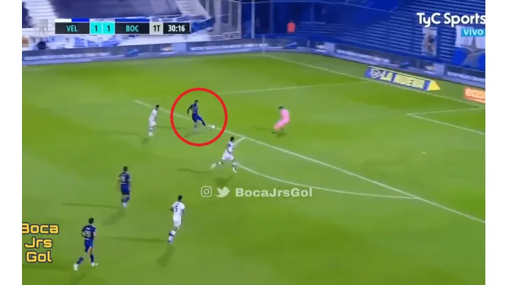 Muy buen gol de Sebastián Villa.