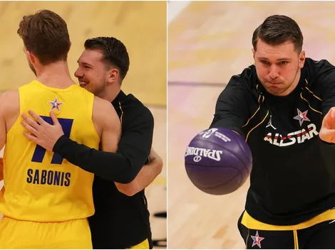 Luka Doncic subestimó al campeón de habilidades y le dieron una paliza