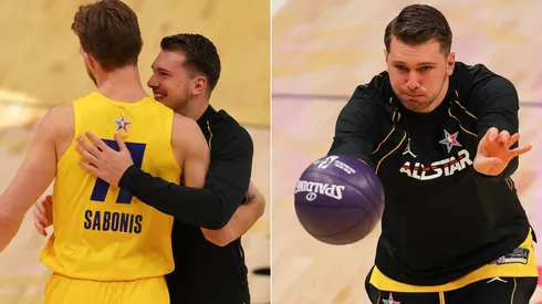 Luka Doncic y Domantas Sabonis