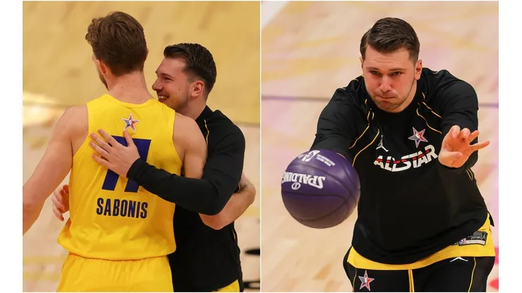 Luka Doncic y Domantas Sabonis