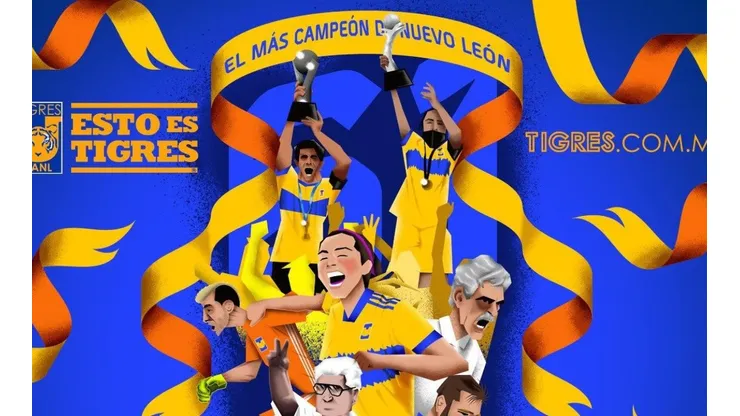 Tigres UANL celebra su cumpleaños.