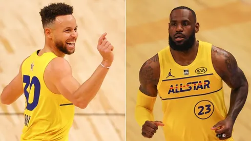 Stephen Curry y LeBron James