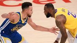 Stephen Curry y LeBron James