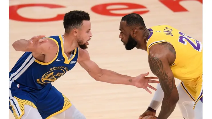 Stephen Curry y LeBron James