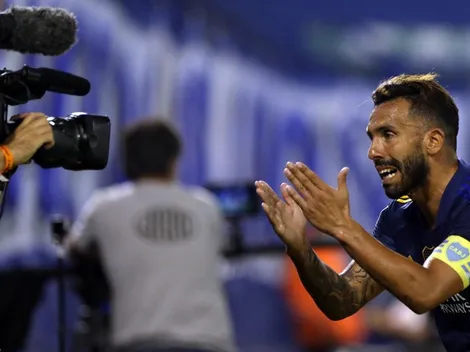 "Para vos, viejita": la especial dedicatoria de Tevez en su gol a Vélez