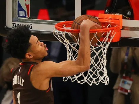 Una volcada con beso se llevó el Concurso de Volcadas del All-Star Game 2021