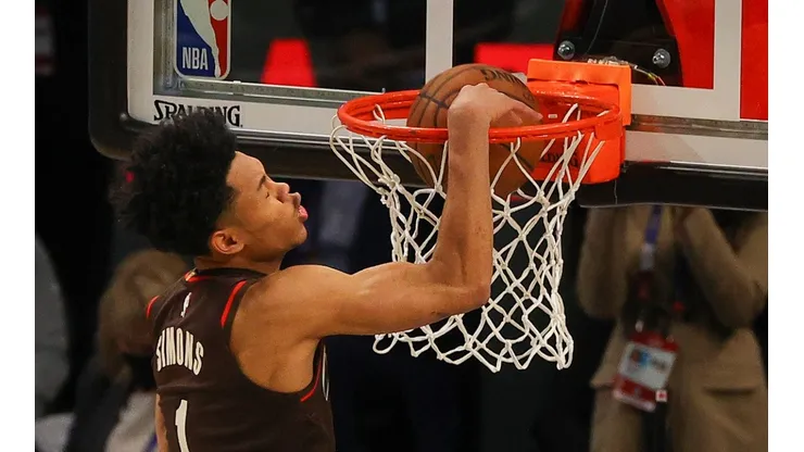 Anfernee Simmons, campeón del Concurso de Volcadas NBA 2021