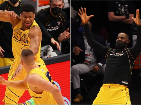 LeBron formó un equipazo, perdió el MVP y ganó el All-Star Game