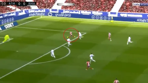 Foto de Luis Suarez, jugador de Atlético Madrid.