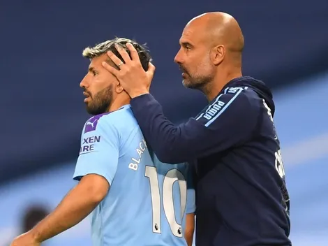 Agüero no jugó ni un minuto contra el United y en Twitter explotaron contra Guardiola