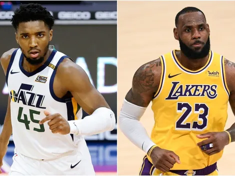 Donovan Mitchell le responde a LeBron por burlarse del Jazz