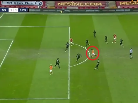 Pero qué te pasa, Radamel: infernal golazo de Falcao con el Galatasaray