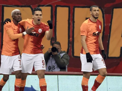 Clases de definición por 'El Tigre': doblete de Falcao con el Galatasaray