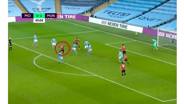 Volvió a pegar el United: el City no marcó nada bien y Shaw puso el 2 a 0