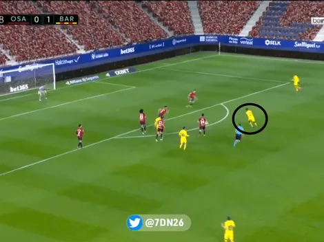 Video: Messi asistió a Moriba, que enganchó y metió un golazo que no olvidará