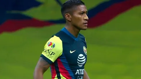 Pedro Aquino sumó otro partido como titular en América.