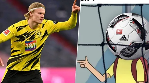 Explotó Twitter: los memes de los goles de Haaland contra Bayern Múnich
