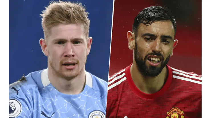 Manchester City vs. Manchester United por la Premier League (Foto: Getty Images).