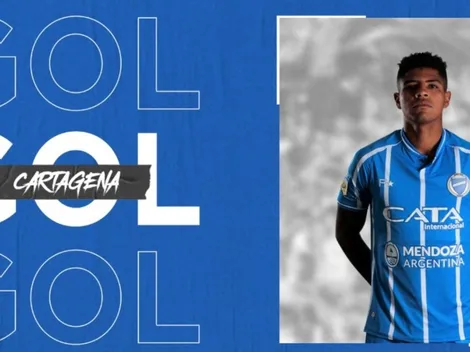 Sobre el final: gol de Wilder Cartagena en triunfo de Godoy Cruz