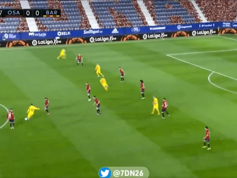 Qué pase de Messi y qué bombazo de Alba: el golazo de Barcelona contra Osasuna