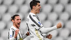 Álvaro Morata, la gran figura del partido.