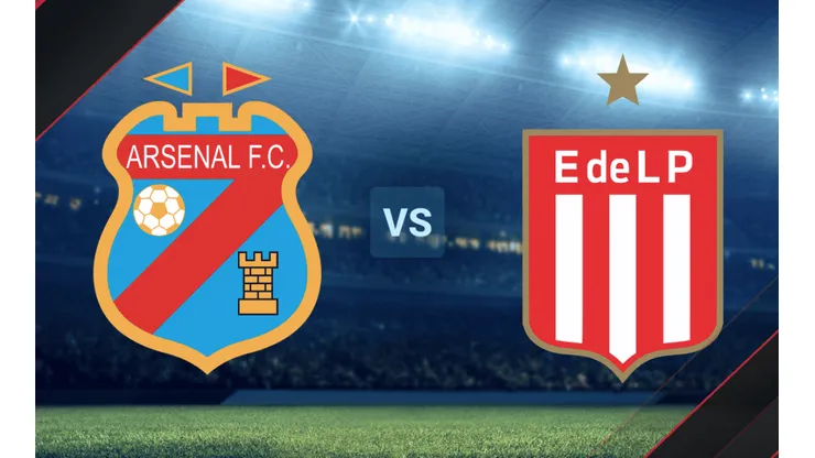 Arsenal de Sarandí vs. Estudiantes LP por la Copa de la Liga Profesional.