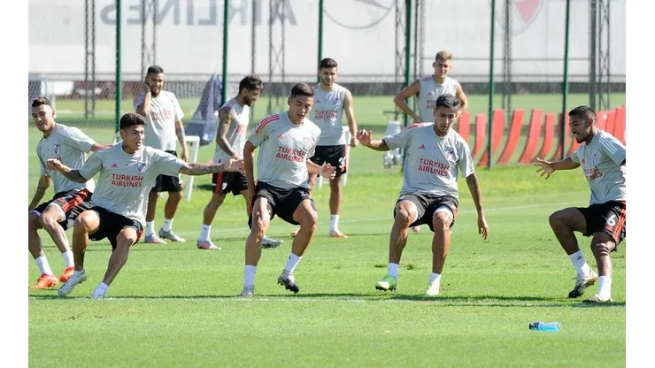 River se entrena para un nuevo compromiso.
