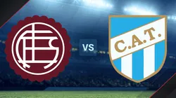 Lanús vs. Atlético Tucumán por la Copa de la Liga Profesional.