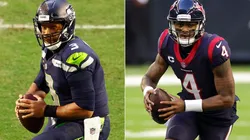 Russell Wilson y Deshaun Watson
