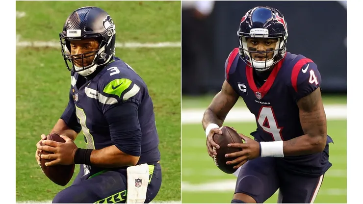 Russell Wilson y Deshaun Watson