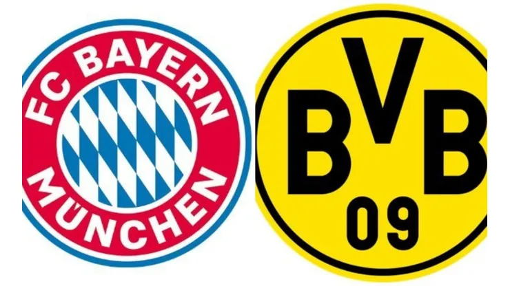 Borussia se enfrenta contra Bayern por Bundesliga. Fuente: Twitter.