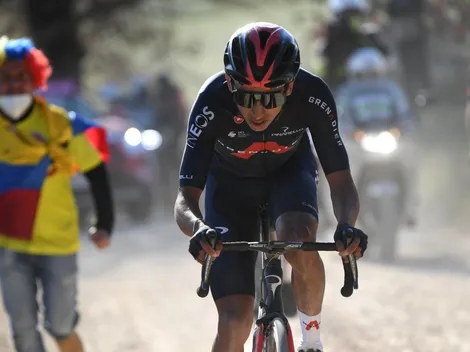 Histórico podio para Colombia y para Egan Bernal en la Strade Bianche 2021