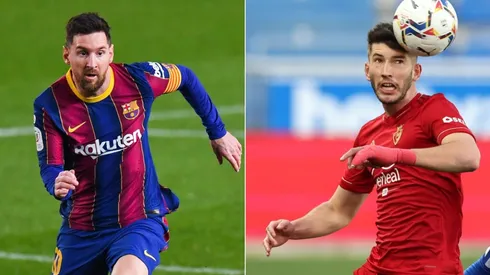 Barcelona se enfrenta contra Osasuna por LaLiga. Fuente: Getty.