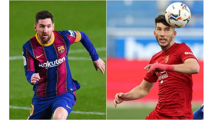 Barcelona se enfrenta contra Osasuna por LaLiga. Fuente: Getty.