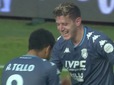 Gaich, Gaich, Gaich: el "Tanque" hizo su primer gol en Italia y es un golazo