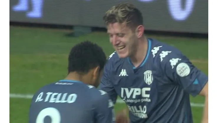 Gaich, Gaich, Gaich: el "Tanque" hizo su primer gol en Italia y es un golazo