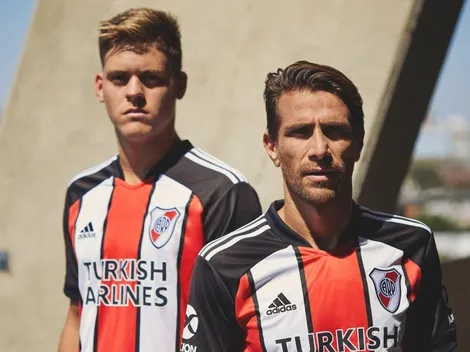 ¡La Tricolor! River presentó su nueva camiseta alternativa para 2021