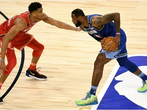 All-Star Game: Así reaccionó Giannis cuando LeBron lo eligió primero