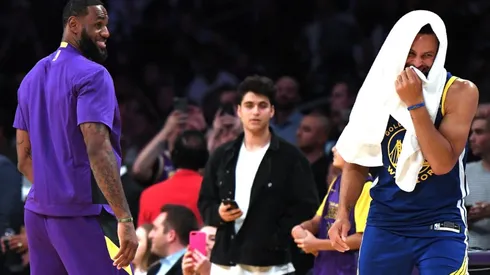 LeBron James y Stephen Curry
