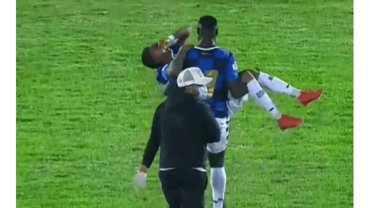 Por esto si pagamos Win+: insólita imagen de auxilio en el Chicó vs. Millos