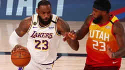 LeBron James ante Utah Jazz